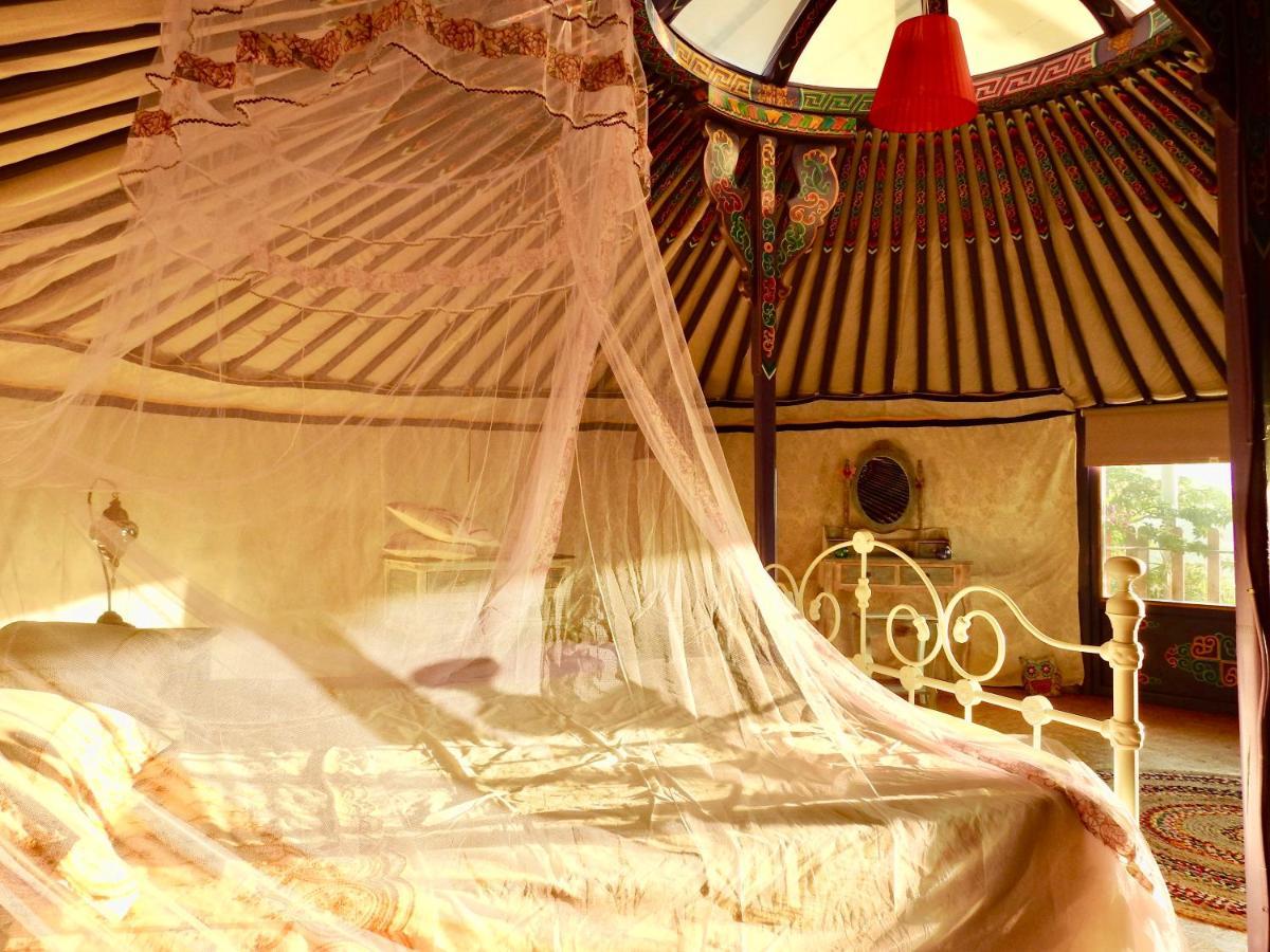 Exclusive Nirvana Yurts Glamping Kato Drys Exterior foto
